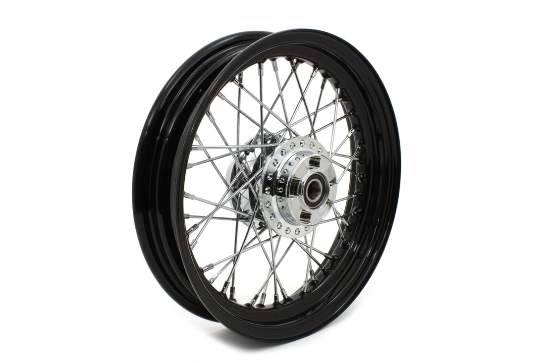 52-1290 - 16 inch x 3.00 inch Front Spoke Wheel by V-Twin