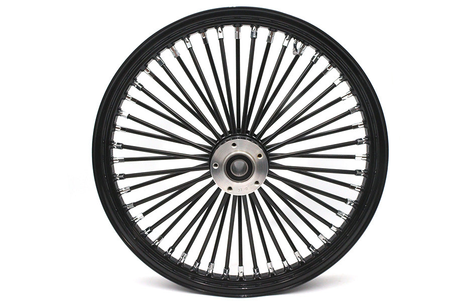 52-1407 - 21 inch x 2.15 inch King Spoke Front Wheel Black by Ultima