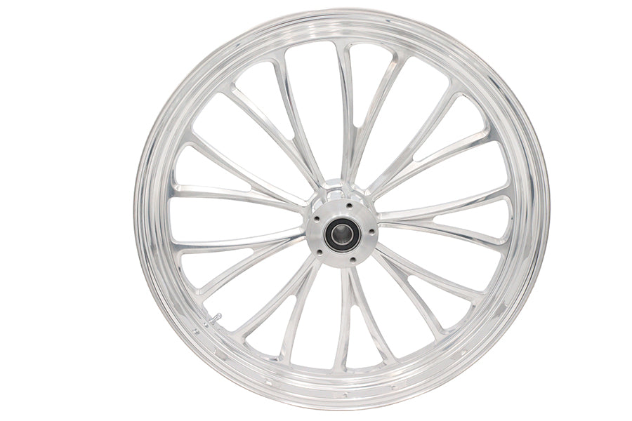 52-1412 - 23 inch x 3.5 inch Manhattan Front Wheel Polished Aluminum by Ultima