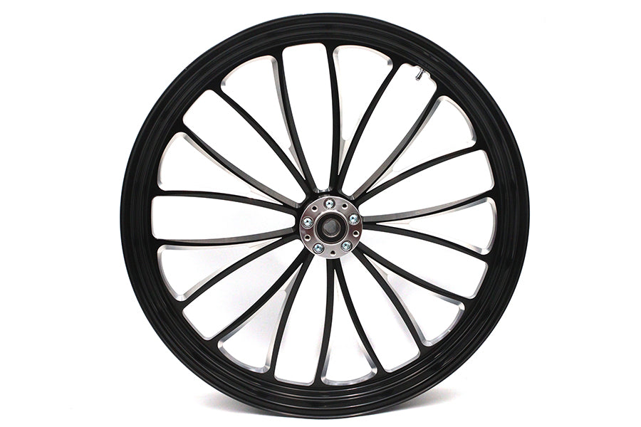 52-1413 - 26 inch x 3.5 inch Manhattan Front Wheel Black Cut by Ultima