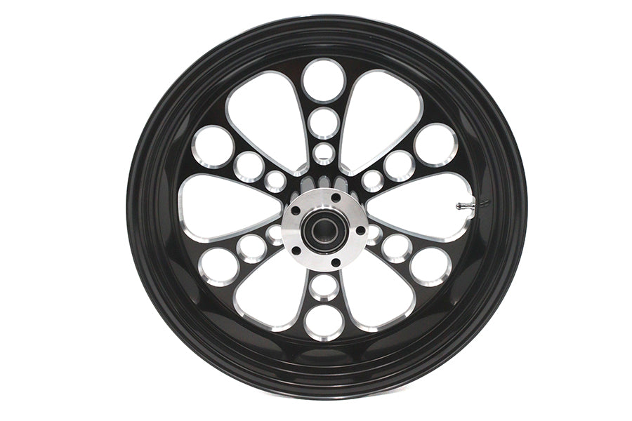 52-1415 - 18 inch x 5.5 inch Kool Kat Rear Wheel Black Cut by Ultima