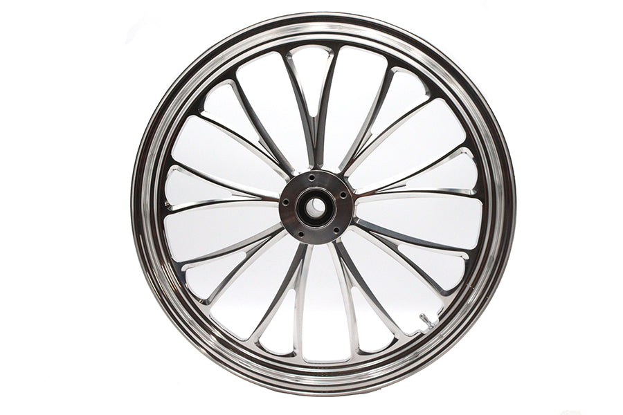 52-1431 - 21 inch x 2.15 inch Manhattan Front Wheel Polished Aluminum by Ultima