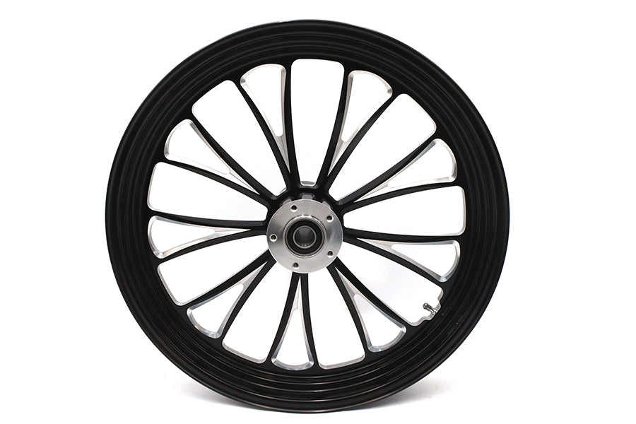52-1433 - 21 inch x 3.5 inch Manhattan Front Wheel Black Cut by Ultima