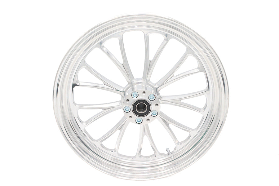 52-1456 - 18 inch x 3.5 inch Manhattan Front Wheel Polished Aluminum by Ultima