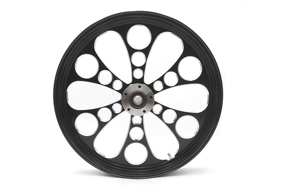 52-1463 - 21 inch x 2.15 inch Kool Kat Front Wheel Black Cut by Ultima