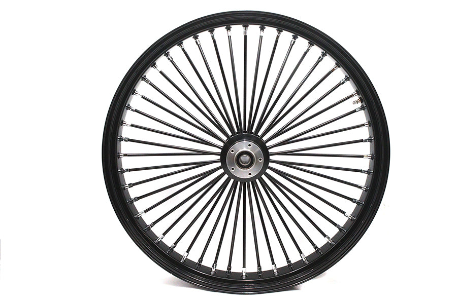 52-1470 - 30 inch x 4.0 inch King Spoke Front Wheel Black by Ultima