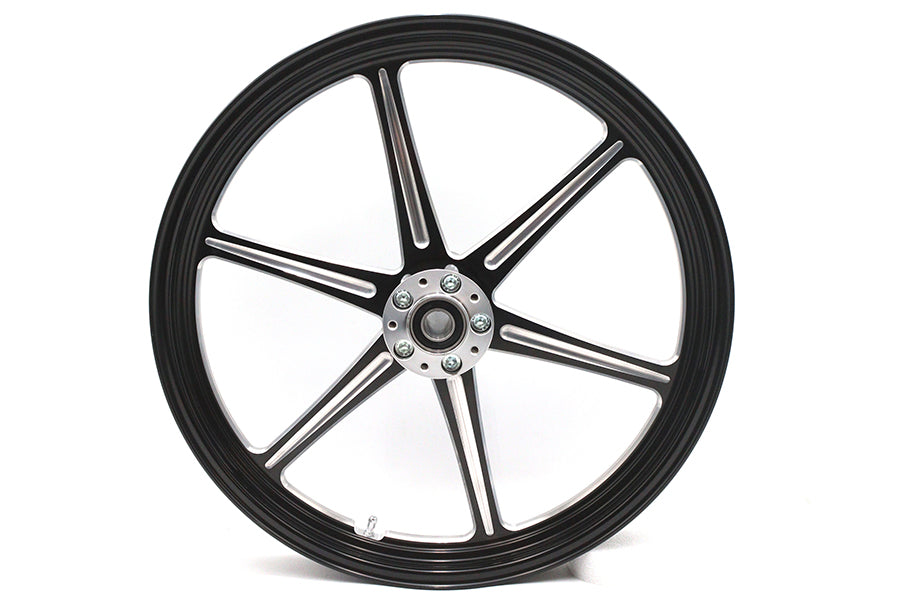 52-1477 - 21 inch x 2.15 inch Revolver Front Wheel Black Cut by Ultima
