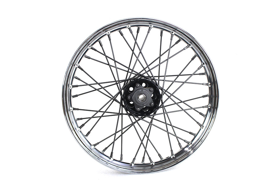 52-1937 - 18 inch x 2.25 inch Replica F-H Trog Style Star Hub Wheel by V-Twin