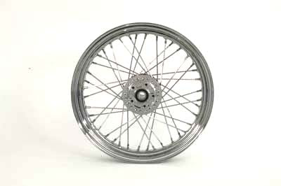 52-2000 - 19 inch x 2.5 inch Replica Front Spoke Wheel by V-Twin