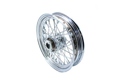52-2019 - 16 inch x 3.00 inch Replica Front Spoke Wheel by V-Twin