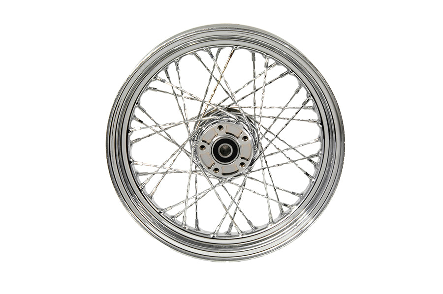 52-2025 - 16 inch x 3.00 inch Front Spoke Wheel by V-Twin