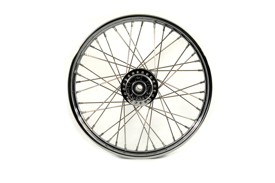 52-2028 - 21 inch x 2.15 inch Replica Front Spoke Wheel by V-Twin