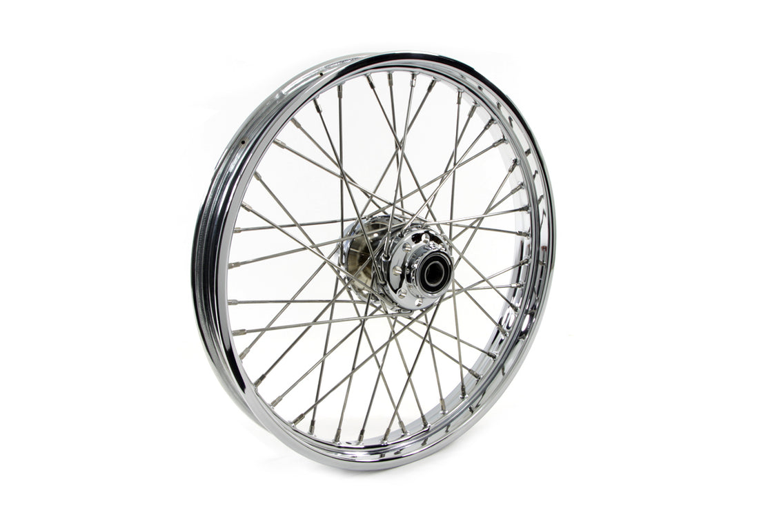 52-2030 - 21 inch x 2.15 inch Replica Front Spoke Wheel by V-Twin