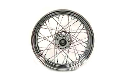 52-2041 - 16 inch x 3.00 inch Rear Spoke Wheel by V-Twin