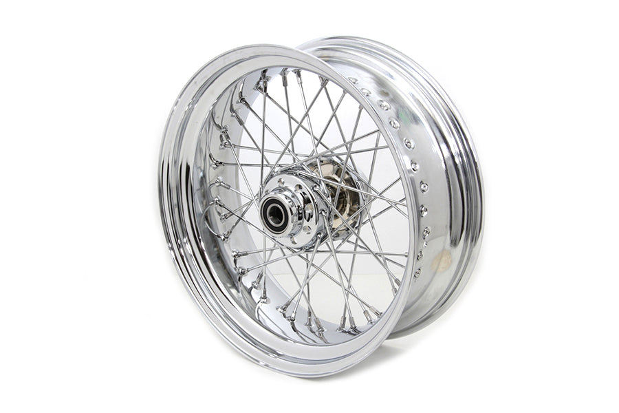 52-2058 - 17 inch x 6.00 inch Rear Wheel Chrome by V-Twin