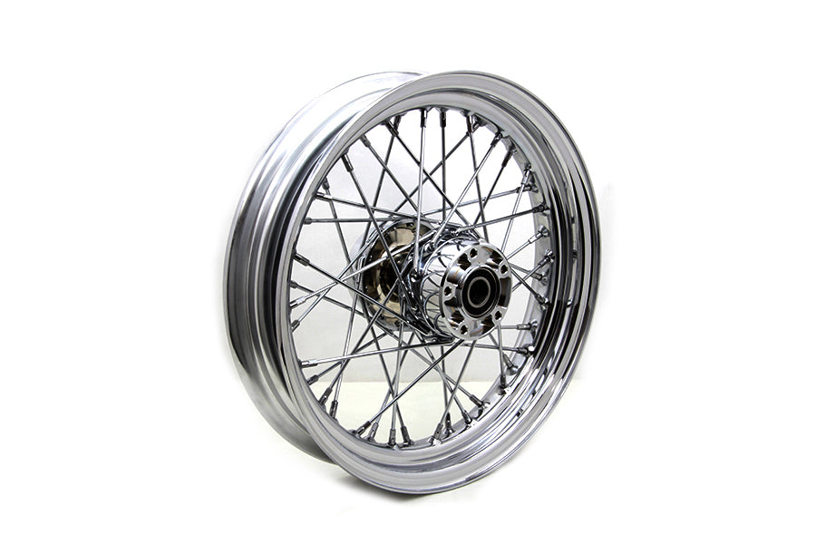 52-2060 - 16 inch x 3.00 inch Front Spoke Wheel by V-Twin