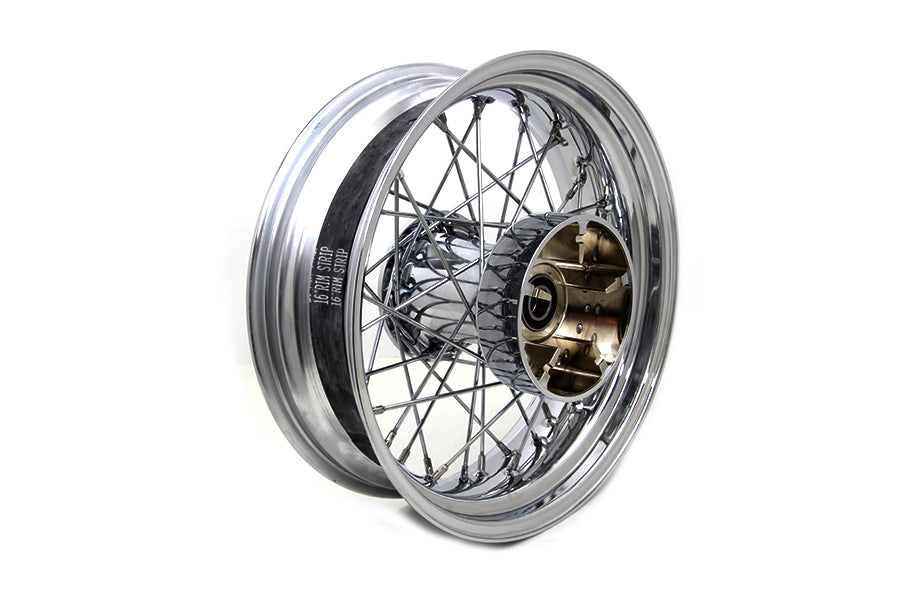 52-2062 - 16 inch x 5.00 inch Rear Wheel Chrome by V-Twin