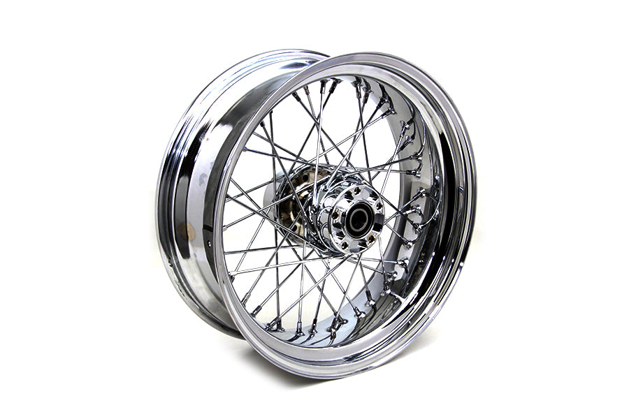 52-2087 - 17 inch x 6.00 inch Rear Spoke Wheel by V-Twin