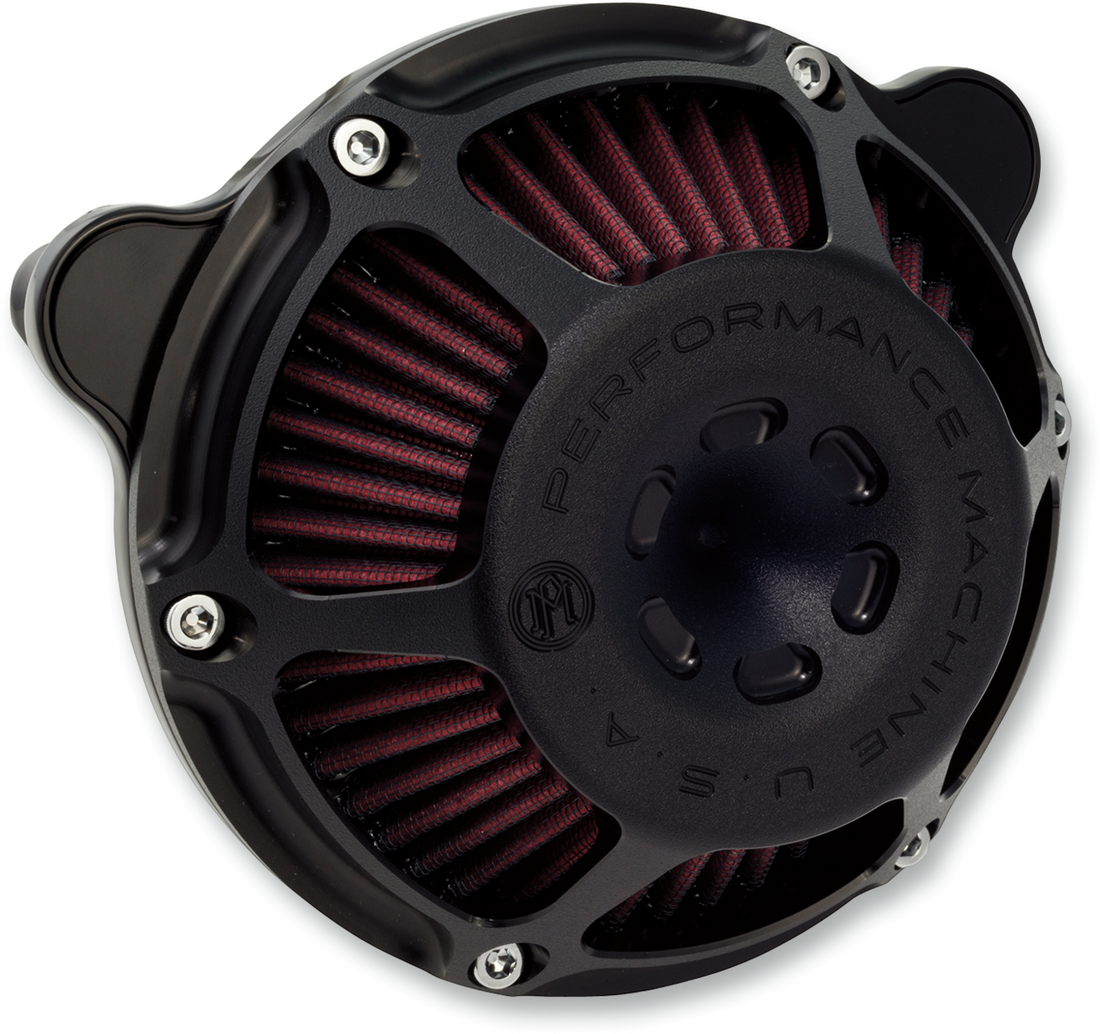 PERFORMANCE MACHINE (PM) Max HP Air Cleaner Kit - Black Ops™ 0206-2164-SMB