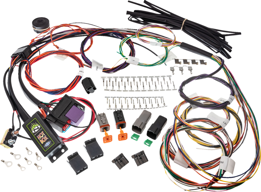 NAMZ Harness Kit - Turn Signal - White/Amber LED NCBH-02