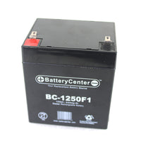 53-0444 - 12 Volt 5 AH Rechargeable Sealed Battery by V-Twin
