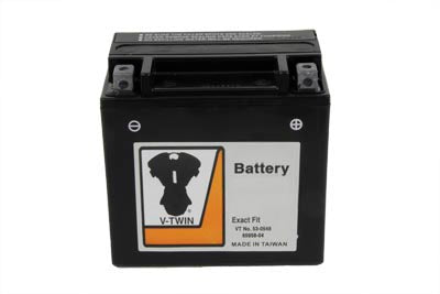 53-0548 - 12 Volt Dry Charged Replacement Battery by V-Twin