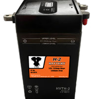 53-2973 - 12 Volt 12 AH Sealed Battery by V-Twin