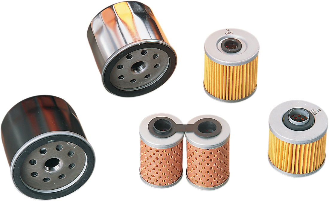 EMGO Oil Filter - Chrome - Harley-Davidson 10-07800