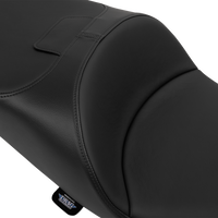 DRAG SPECIALTIES SEATS Extended Reach Freedom Seat - Solar Leather - Smooth Vinyl - FLT/FLH '09-'25 4696E
