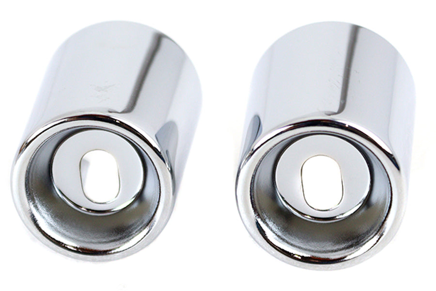 54-0152 - Upper Shock Stud Covers Chrome Tall Style by AEE