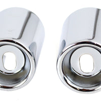 54-0152 - Upper Shock Stud Covers Chrome Tall Style by AEE