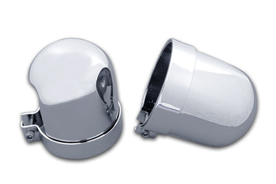 54-0154 - Chrome Dome Style Shock Cover Set by AEE