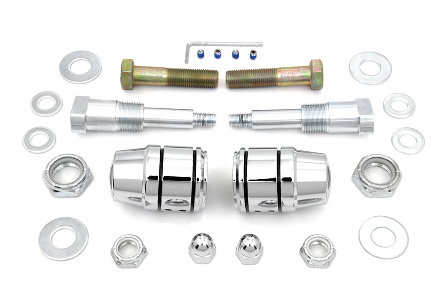 54-0451 - Chrome Shock Stud Kit by V-Twin