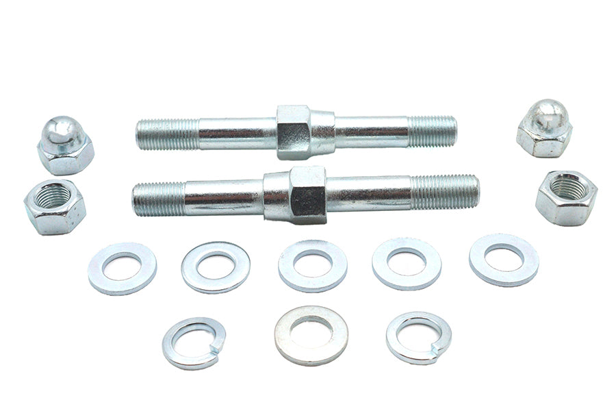 54-0458 - Upper Shock Stud Mount Kit Zinc by V-Twin