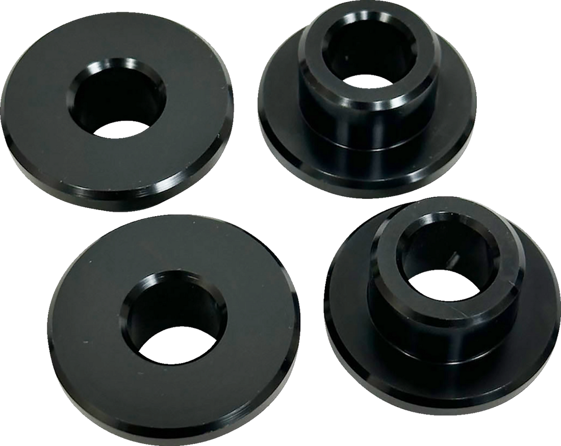 PRO-ONE PERF.MFG. Solid Riser Bushing Kit - Black 103060B