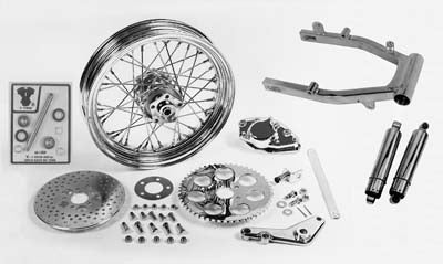 55-0602 - Brake and Swingarm Assembly Kit by V-Twin