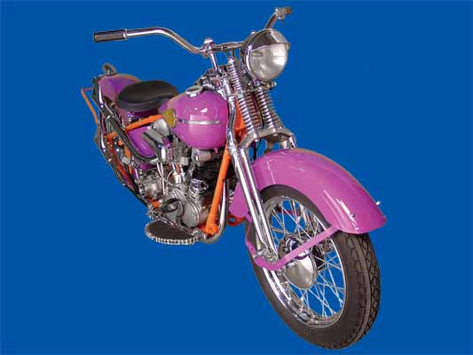 55-5011 - 1941 Knucklehead Bobber Bike Kit Chrome by V-Twin