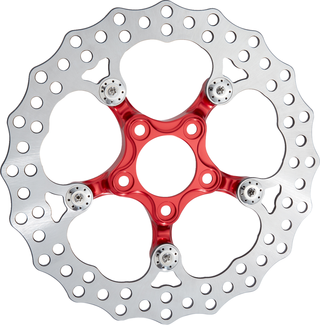 ARLEN NESS Spider Rotor - 12-19/32" - Red - Front 300-111