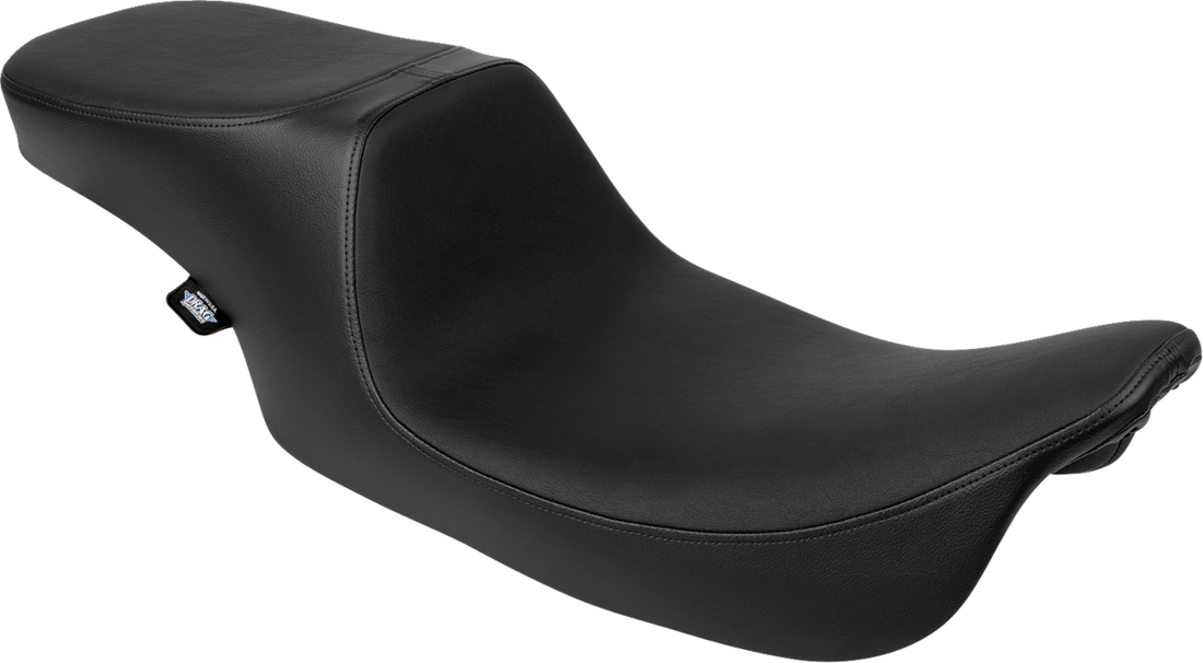 DRAG SPECIALTIES SEATS Predator 2-Up Seat - Vinyl - Smooth - w/o Backrest - FL '97-'07 4695A