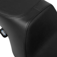 DRAG SPECIALTIES SEATS Predator 2-Up Seat - Vinyl - Smooth - w/o Backrest - FL '97-'07 4695A