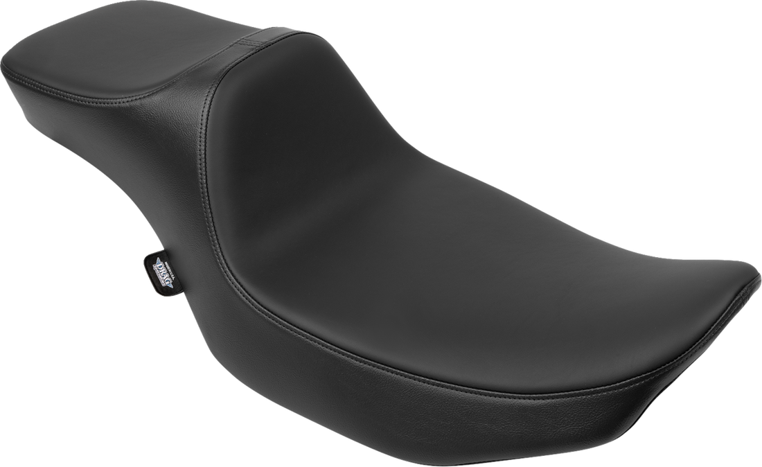 DRAG SPECIALTIES SEATS Extended Reach Predator III Seat - Vinyl/Solar Reflective Leather - Slipstop - FLH/FLT '23-'24 4705E