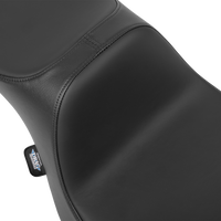 DRAG SPECIALTIES SEATS Extended Reach Predator III Seat - Vinyl/Solar Reflective Leather - Slipstop - FLH/FLT '23-'24 4705E