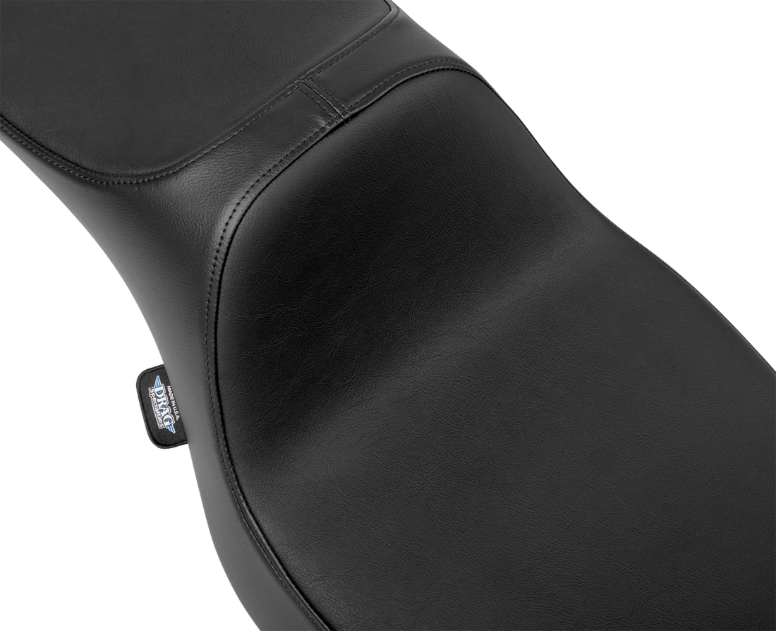DRAG SPECIALTIES SEATS Extended Reach Predator III Seat - Smooth - Vinyl - FLH/FLT '23-'24 4705A