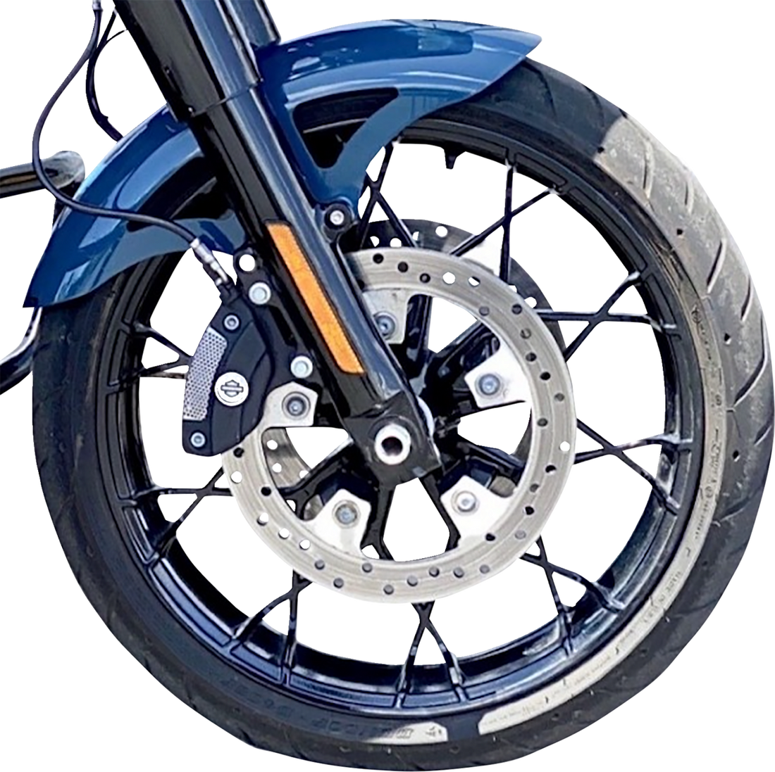 RWD V-TWIN Retro Front Fender - For 19" Wheel - 6" W - FLH/FLT RWD-50290