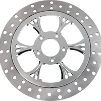 RC COMPONENTS Floating Brake Rotor - Front Left - Majestic - 320 mm - Chrome ZSSCOG320A-102C-LF2K