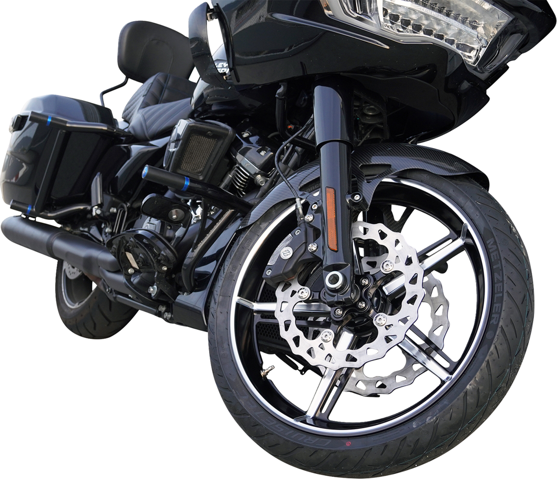 ARLEN NESS Wheel with Hub/Adapter - Factory 24 - Front - Black/Contrast Cut - 21x3.5 91-654