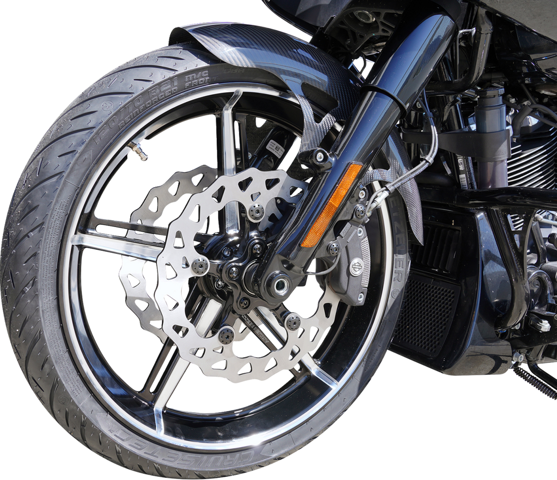 ARLEN NESS Wheel with Hub/Adapter - Factory 24 - Front - Black/Contrast Cut - 21x3.5 91-654