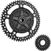 ARLEN NESS Chain Drive Kit - 27/57 Tooth - Black - FLT/FLH 300-203
