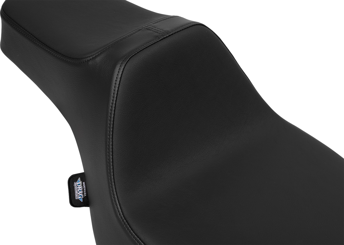 DRAG SPECIALTIES SEATS Extended Reach Predator III Seat - Vinyl - Smooth - FLT/FLH '23-'25 4706A