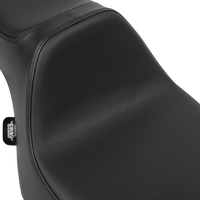DRAG SPECIALTIES SEATS Extended Reach Predator III Seat - Vinyl/Solar Leather - Smooth - FLT/FLH '23-'25 4706E